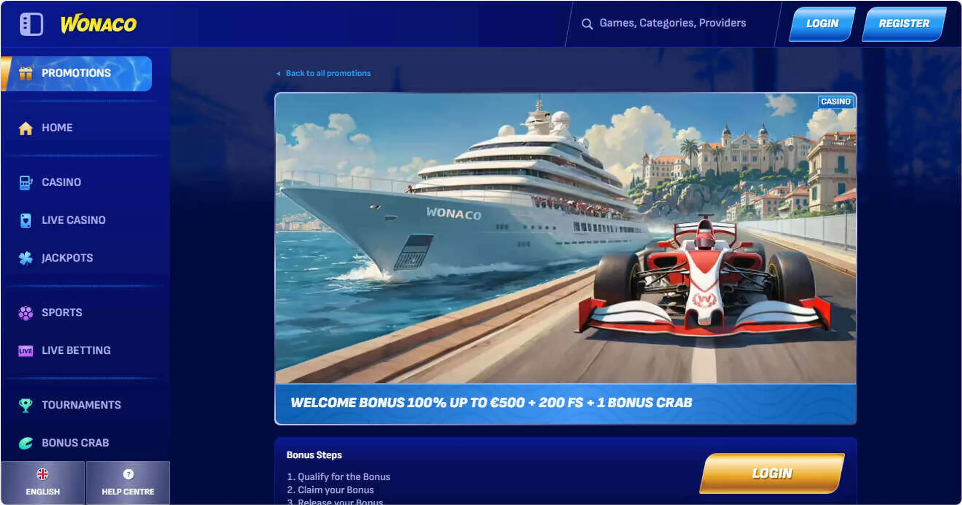 Jonbet login