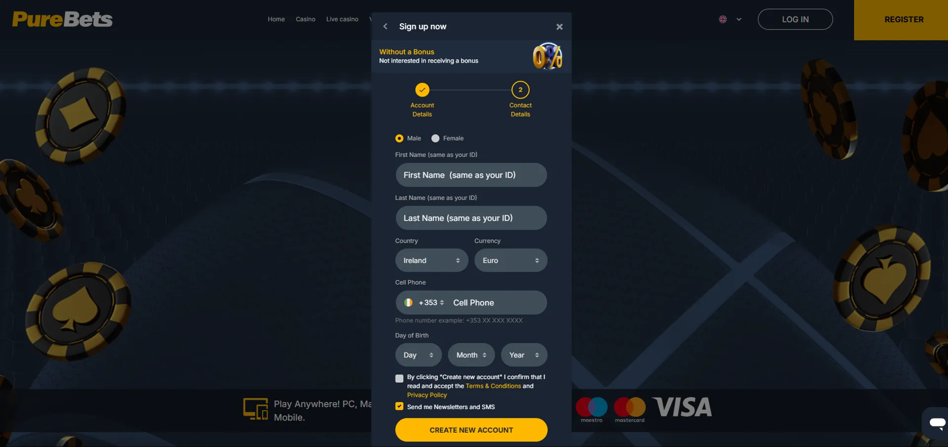 betcom login
